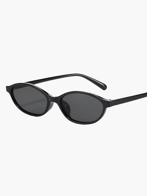 Elegant and timeless oval sunglasses for women